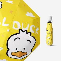 Automatic Manual Sunscreen UV Protection Tri-fold Umbrella