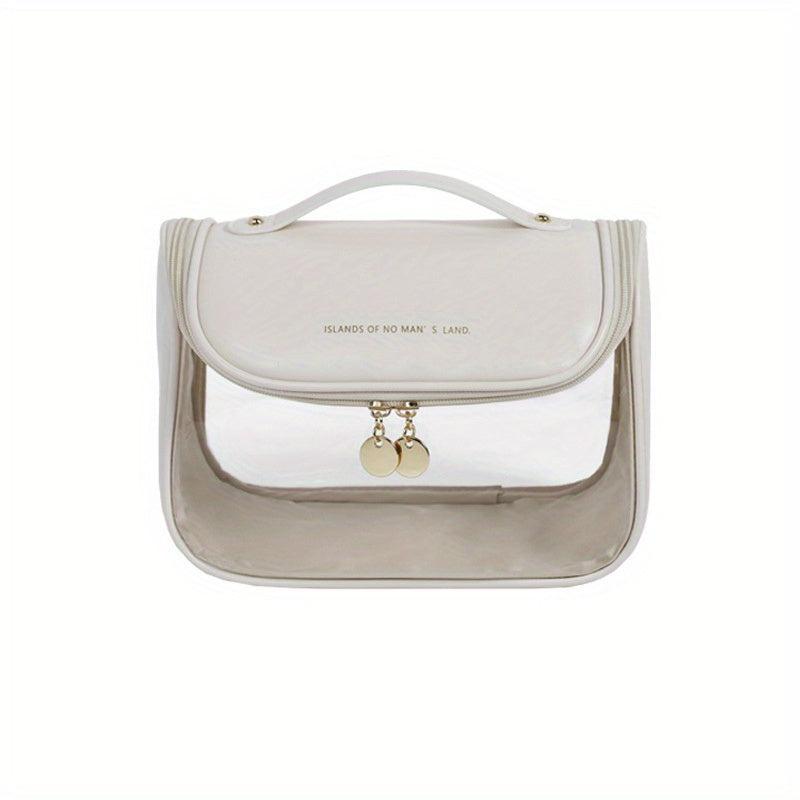 Transparent Cosmetic Storage Bag Portable Travel Organizer