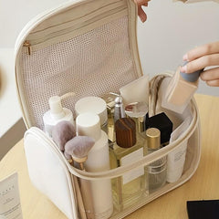 Transparent Cosmetic Storage Bag Portable Travel Organizer