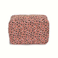 Leopard Print Makeup Bag Waterproof Toiletries Bag