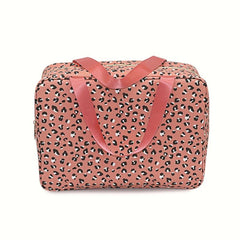 Leopard Print Makeup Bag Waterproof Toiletries Bag