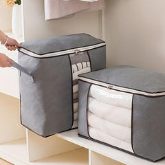 Large Clothes Storage Bag With Handle & Clear Window