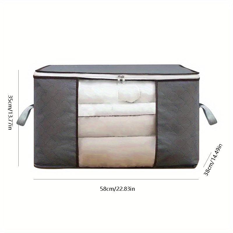 Large Clothes Storage Bag With Handle & Clear Window