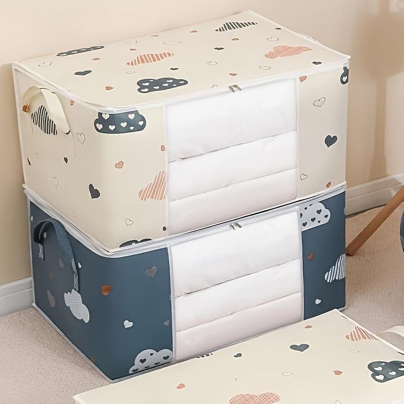 Large Capacity Dustproof Quilt & Clothes Storage Bag with Zipper