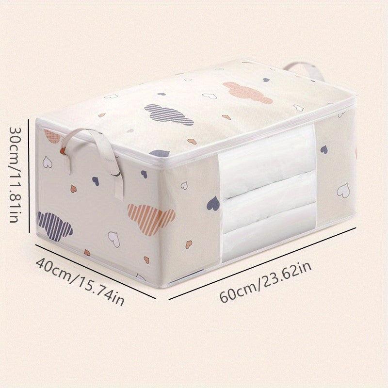 Large Capacity Dustproof Quilt & Clothes Storage Bag with Zipper