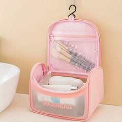 Waterproof Travel Wash Bag with Mesh Pocket