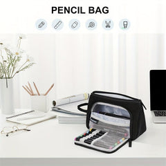 Zipper Cosmetic Organizer Travel Makeup Pouch Portable Bag
