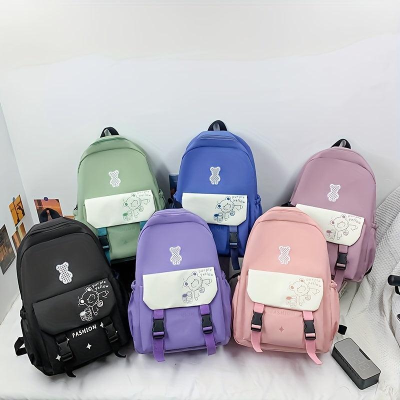 Large Capacity Backpack with Adjustable Strap