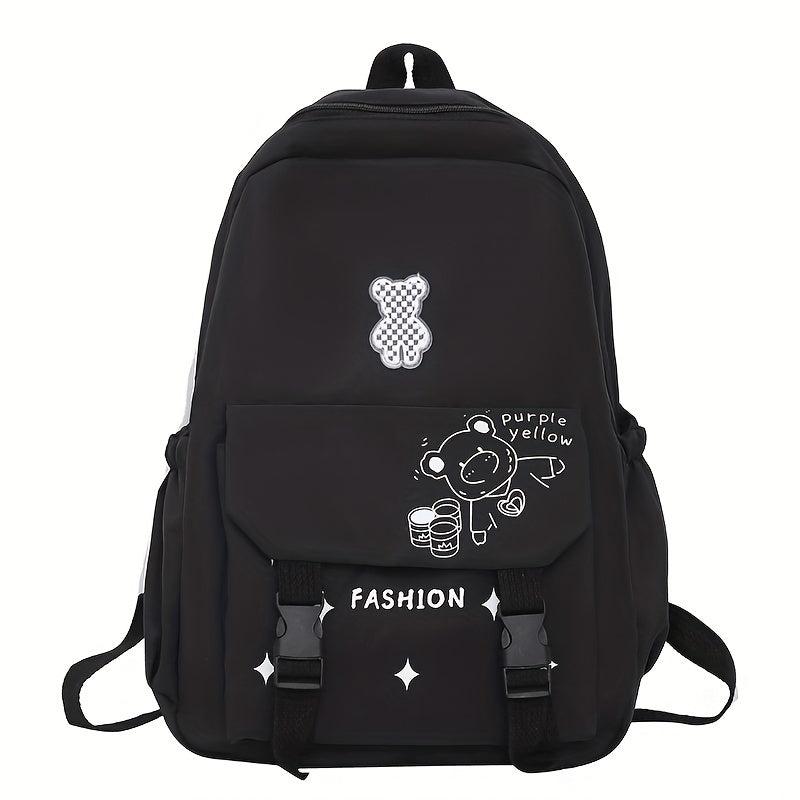 Large Capacity Backpack with Adjustable Strap