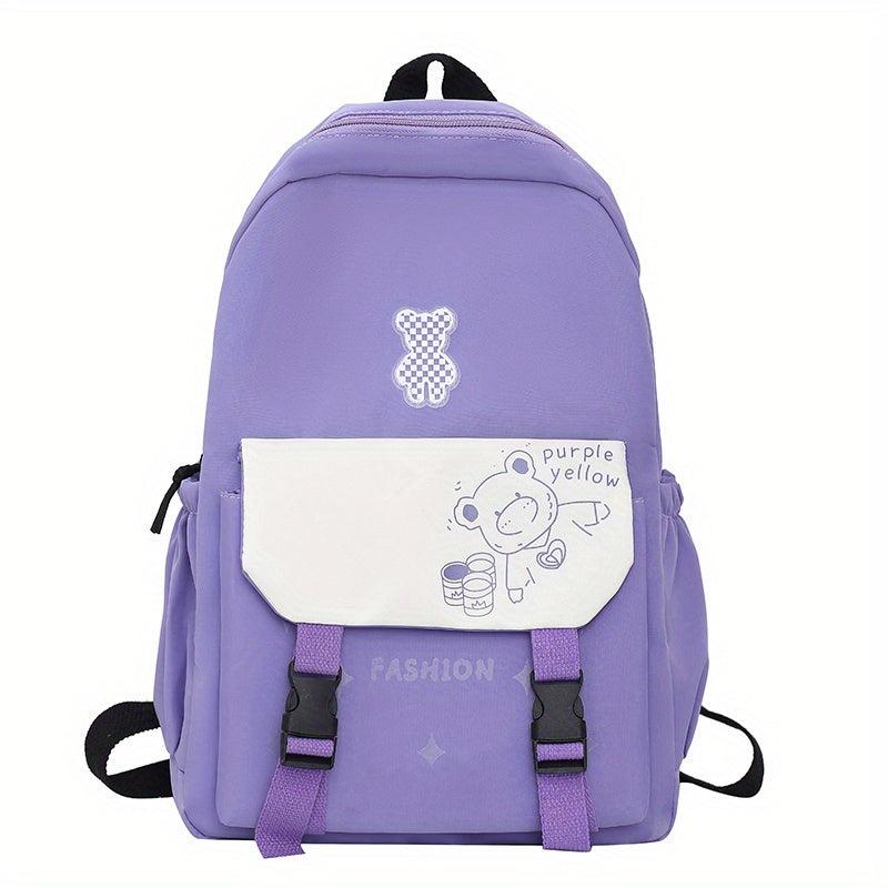 Large Capacity Backpack with Adjustable Strap
