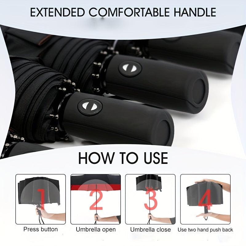 Double Layer Windproof Umbrella Large Size