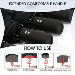 Double Layer Windproof Umbrella Large Size