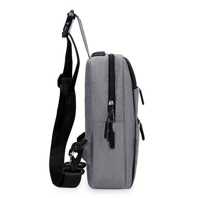 Large Capacity Shoulder Bag With USB Charging Port Backpack