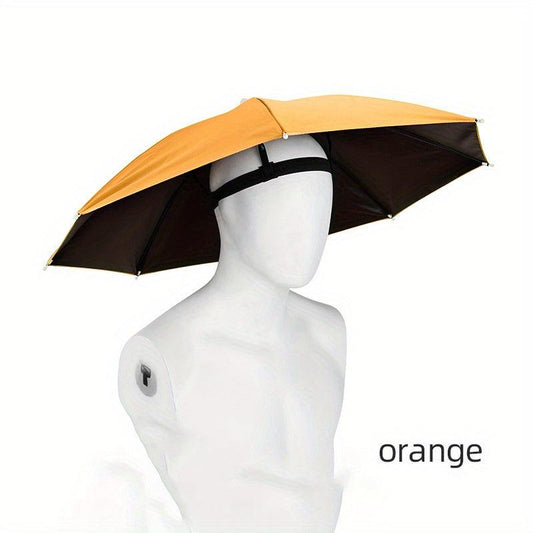 Foldable Sunshade Hat Umbrella for Outdoor Activities