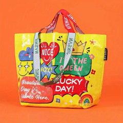 Rainbow Large Tote Bag Shoulder Bag Eco Friendly Shopping Grocery Bag