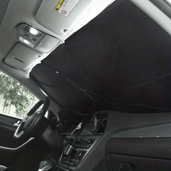 Car Front Windshield Sunshade Heat Insulation Board Sunscreen Manual Umbrella