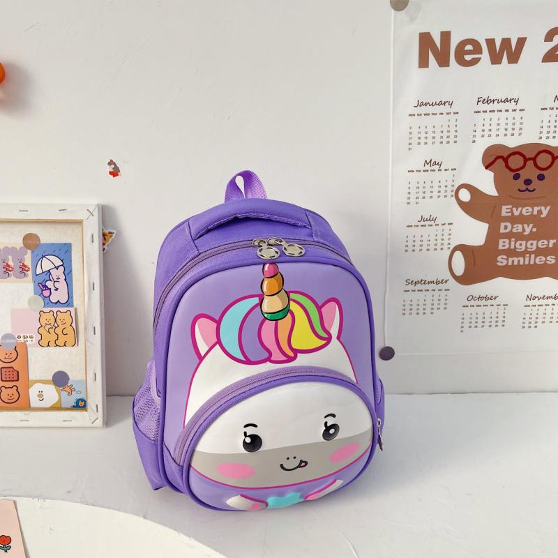 Children's Dinosaur Unicorn School Bag Girls Boys Travel Bag