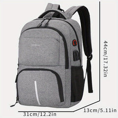 Large Capacity Backpack for Travel and Commuting