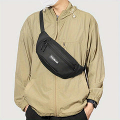 Men's Waterproof Waist Bag Phone Bag Crossbody Bag
