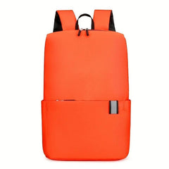 Solid Backpack for Students Outdoor Sports Bag Commuter Students Backpack