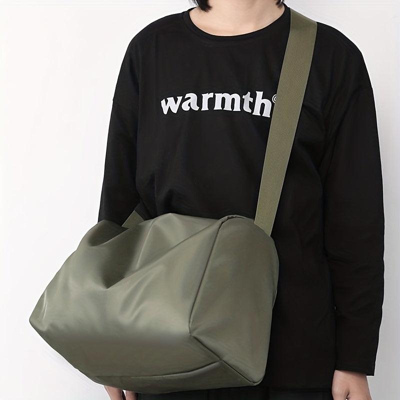 Men's Shoulder Bag Large Capacity Crossbody Bag Casual Sports Gym Duffle Bag