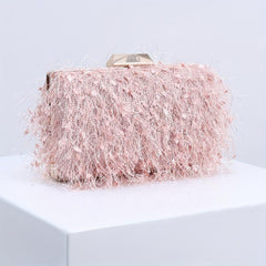 Tassel Decor Clutch Evening Bag for Party Women