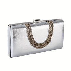 Rhinestone Evening Bag Glitter Dinner Clutch Bag for Party Wedding & Prom