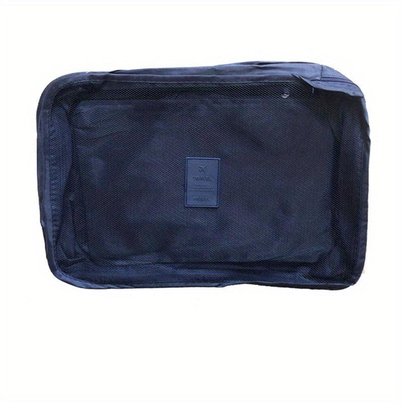 6pcs Travel Storage Bags Nylon Lightweight Portable Organizers