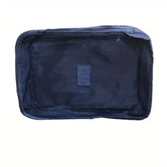 6pcs Travel Storage Bags Nylon Lightweight Portable Organizers