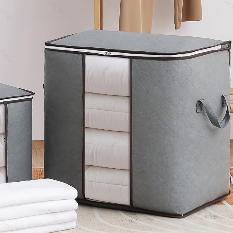 Large Clothes Storage Bags Closet Organizer Containers With Handles