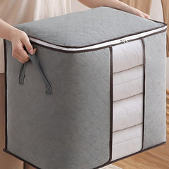 Large Clothes Storage Bags Closet Organizer Containers With Handles
