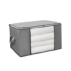 Large Clothes Storage Bag Zipper Organizer With Handle & Window