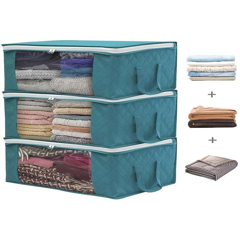 Portable Clothes Storage Bag Bedroom Closet Organizer