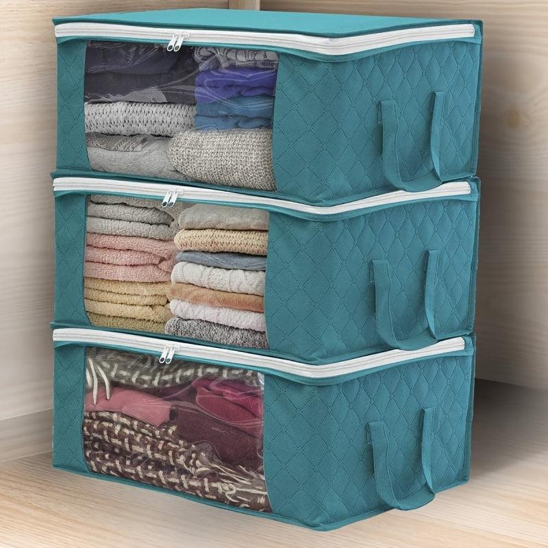 Portable Clothes Storage Bag Bedroom Closet Organizer