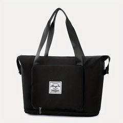 Large Capacity Sports Handbag Solid Travel Luggage Handbag