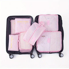 7PCS Travel Luggage Bag Sets Multifunctional Clothing Sorting Bag