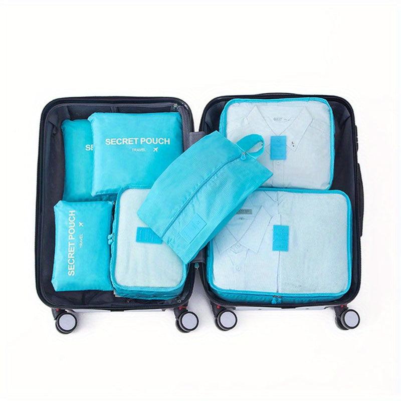 7PCS Travel Luggage Bag Sets Multifunctional Clothing Sorting Bag