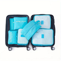 7PCS Travel Luggage Bag Sets Multifunctional Clothing Sorting Bag