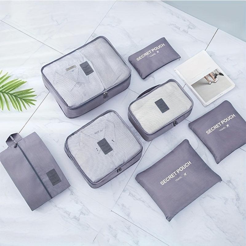 7PCS Travel Luggage Bag Sets Multifunctional Clothing Sorting Bag