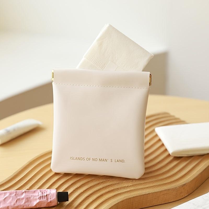 Women's Mini Storage Bag Sanitary Napkin Organizer Travel Pouch