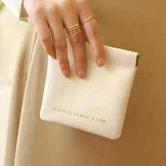 Women's Mini Storage Bag Sanitary Napkin Organizer Travel Pouch