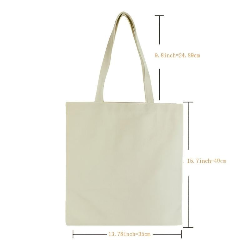 Stylish Pattern Shopper Bag Lightweight Foldable Shoulder Bag Reusable