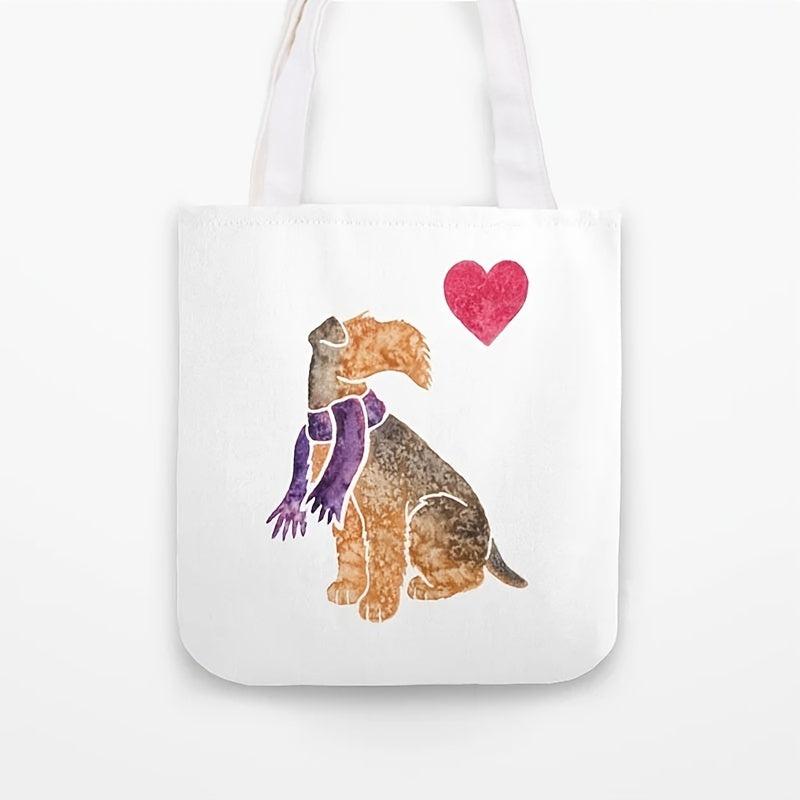 Stylish Pattern Shopper Bag Lightweight Foldable Shoulder Bag Reusable