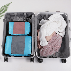 3 Pcs Travel Compression Bags Zipper Luggage Bags Portable Dustproof Bags