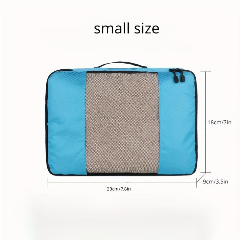 3 Pcs Travel Compression Bags Zipper Luggage Bags Portable Dustproof Bags