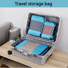 3 Pcs Travel Compression Bags Zipper Luggage Bags Portable Dustproof Bags