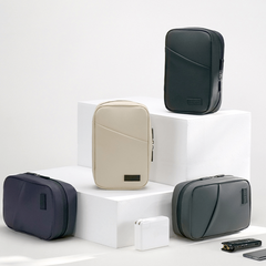 Square USB Data Cables Organizer Bag Travel Cable Bag Pouch