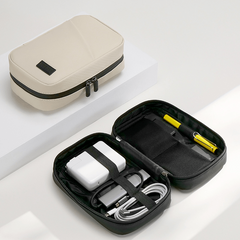 Square USB Data Cables Organizer Bag Travel Cable Bag Pouch