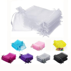 Organza Bag 20pcs Drawstring Party Favor Candy Gift Bag Wedding Birthday Bags