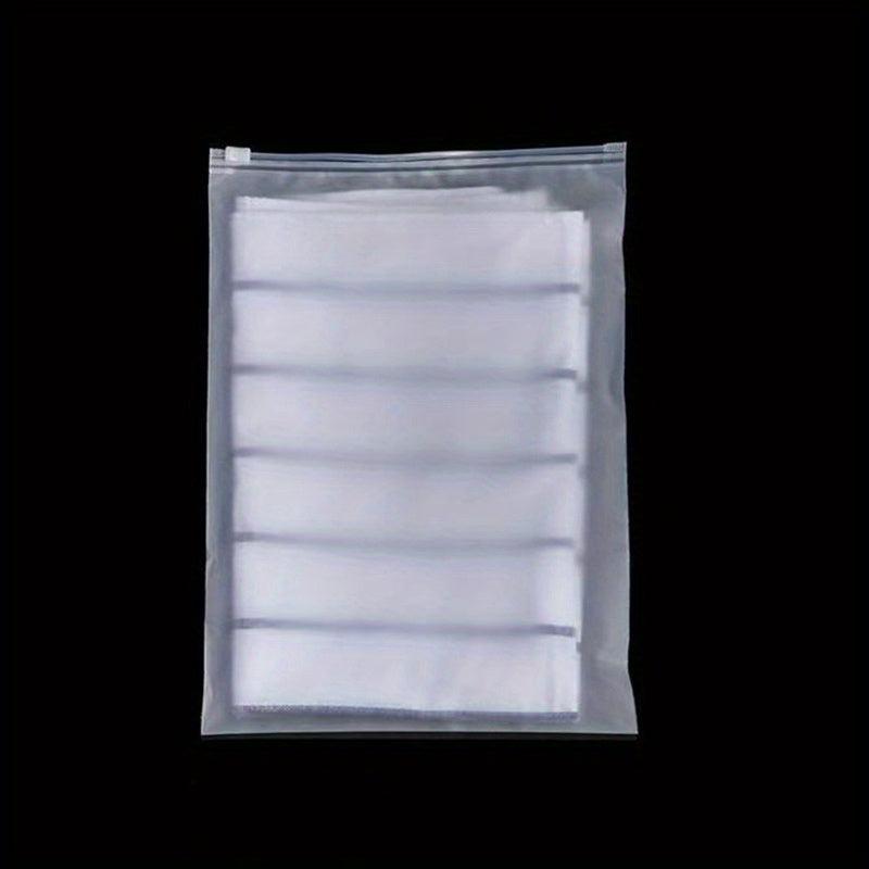 10 Pcs Translucent Storage Bags Lightweight Clothes Organizers